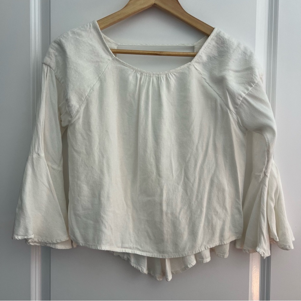 [FARM Rio] White Women's Top/ Blouse